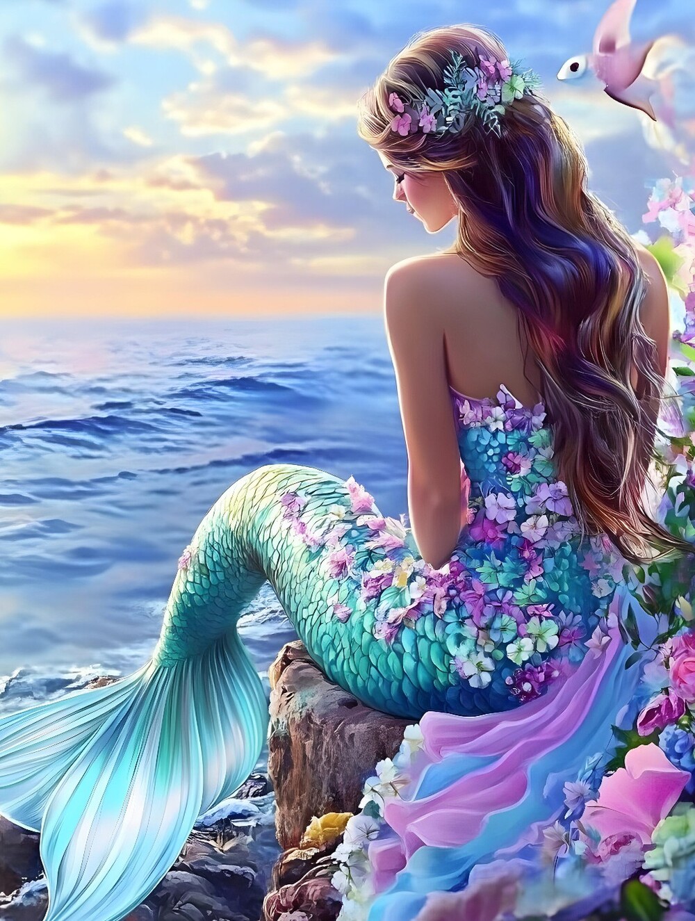 10pc=beautiful Mermaide Prints Special - Picture 3 of 10